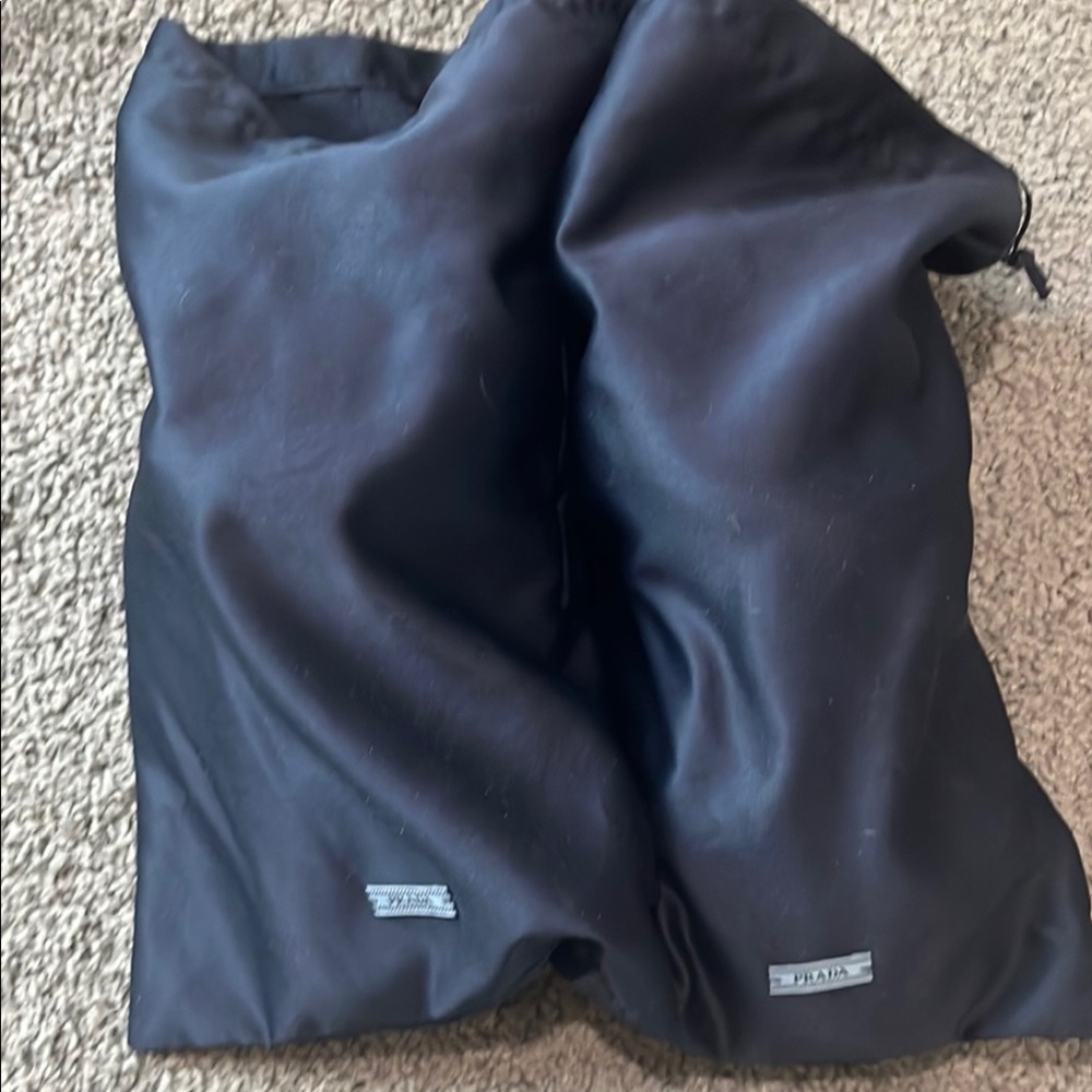 Prada Monolith Leather Sandals Olive Green - Picture 2 of 16